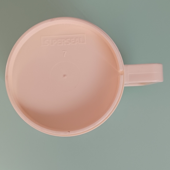 VINTAGE THE WALT DISNEY COMPANY SUPERSEAL CHILD'S HANDLED TRAIN MUG MICKEY, ETC. - Picture 7 of 9